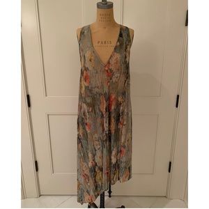 ZARA floral tank tunic